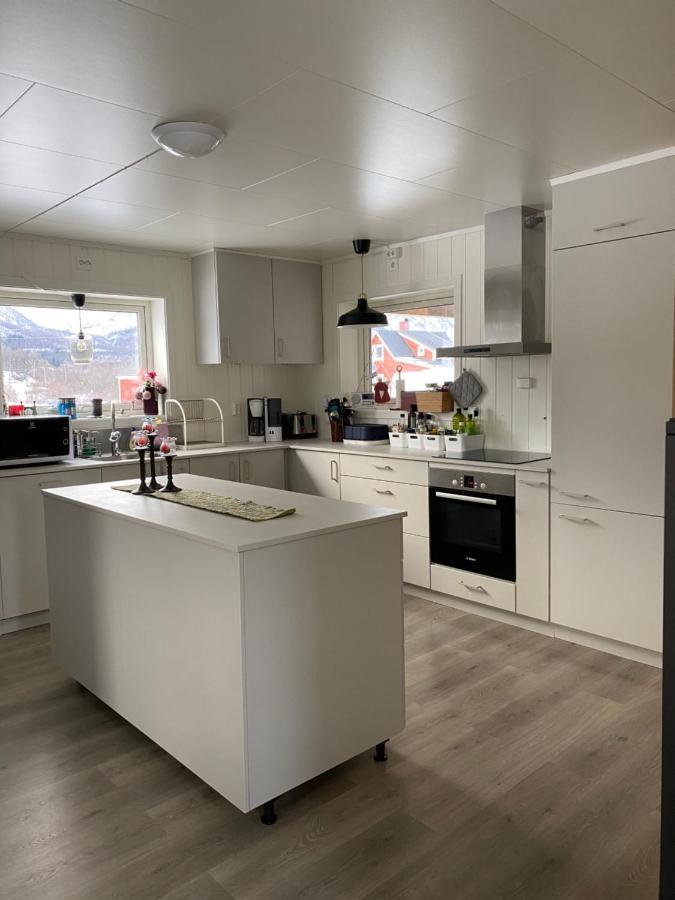 灵塞德In The Heart Of The Lyngen Alps, Holmen I Lyngen别墅 外观 照片